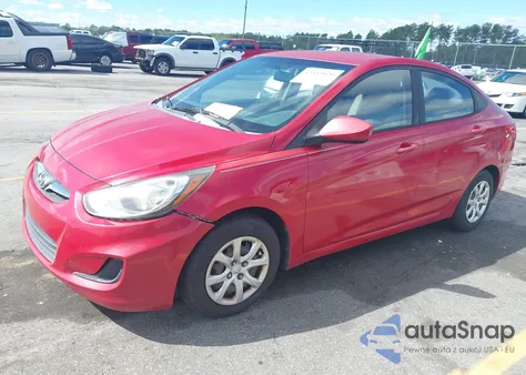 2013 Hyundai Accent Gls from USA, damaged, VIN KMHCT4AE9DU461634